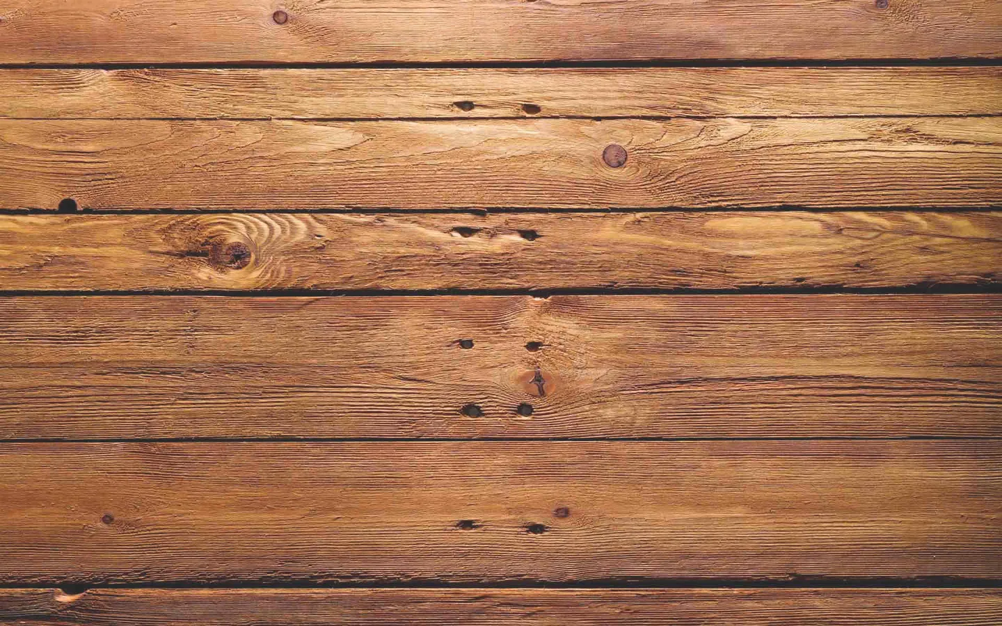 Houten planken met nerf en knopen